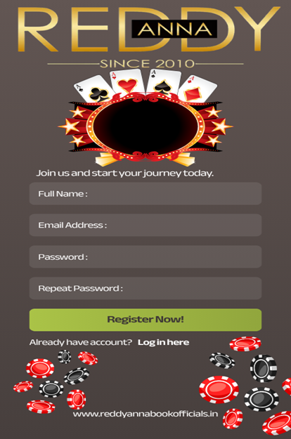 reddy anna register